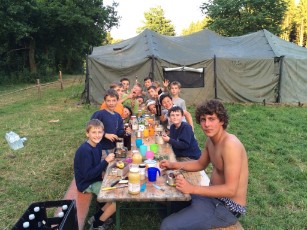 Sint-Martinus den XIIde - Kamp Bourseigne-Neuve WK